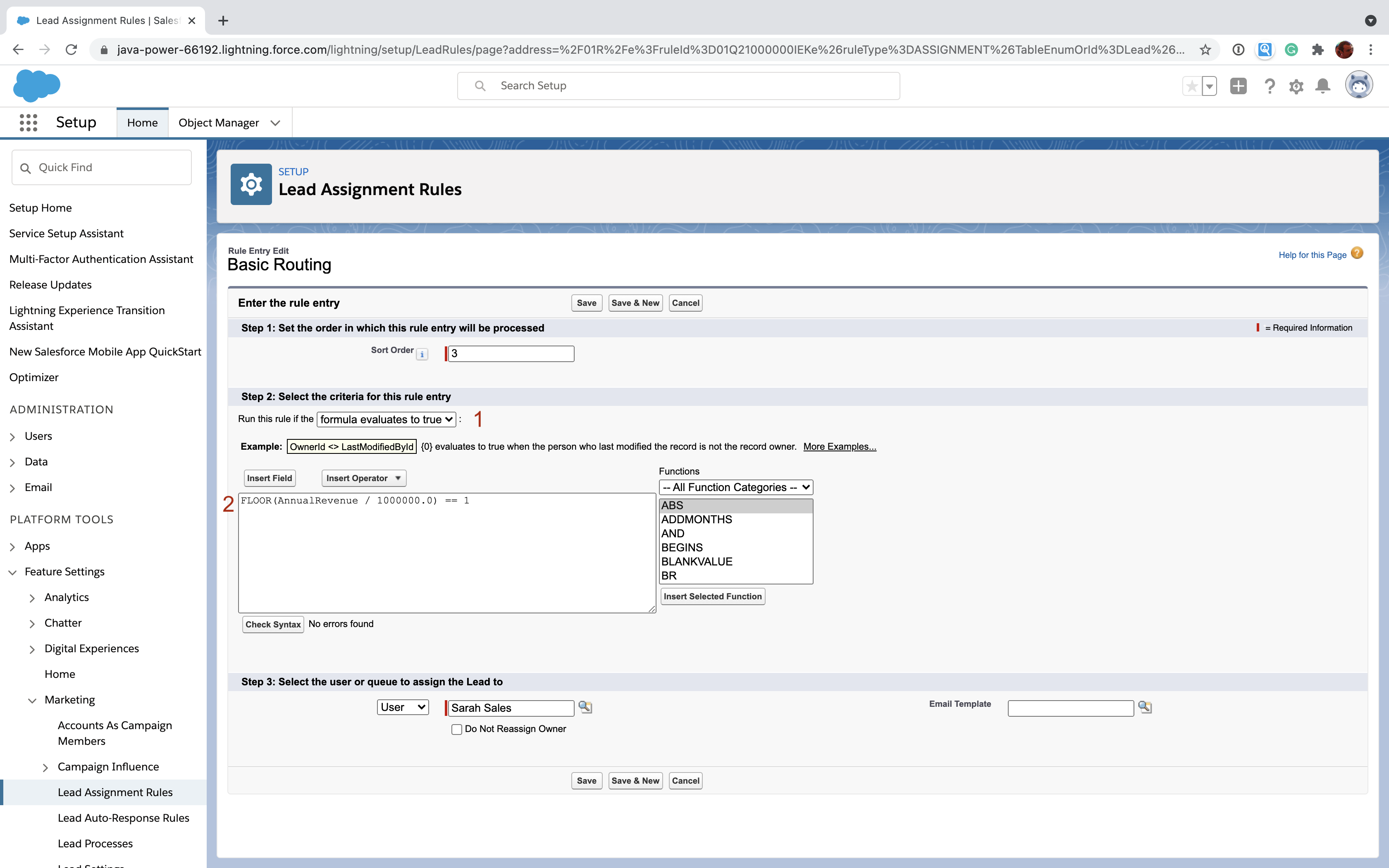 how to deploy assignment rules in salesforce