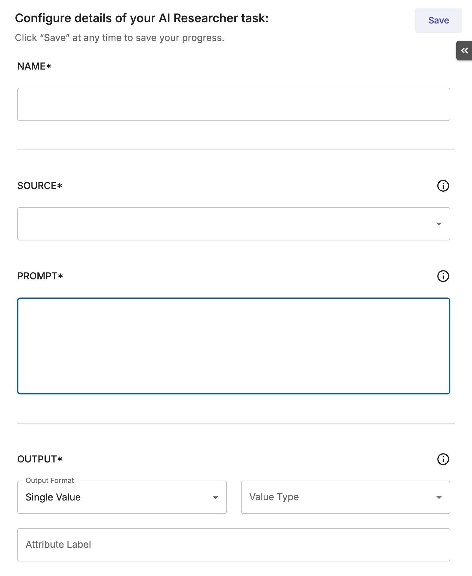 AI Researcher Prompt Template